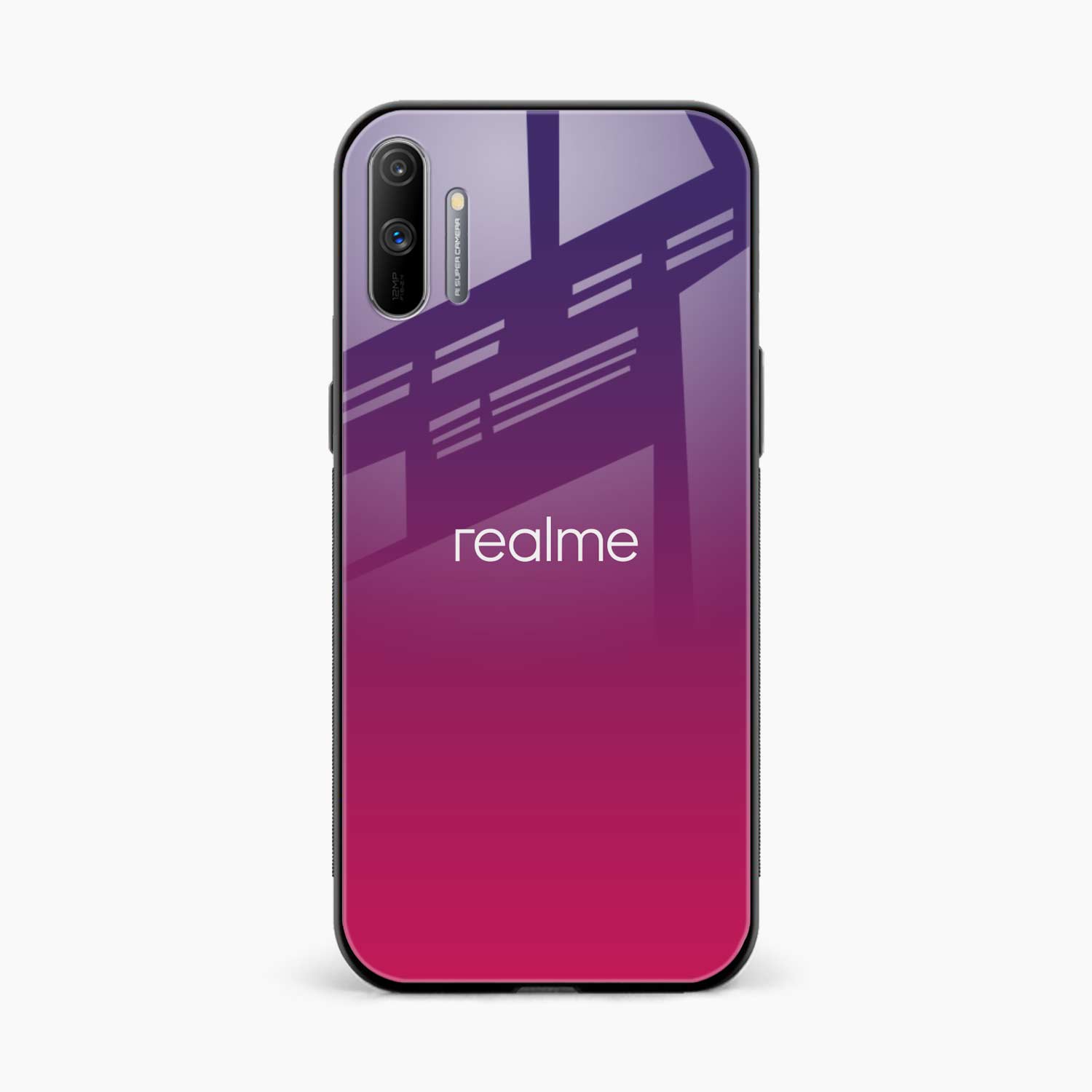 Zybux Realme Realme C3 Back Glass Cover Flipkart Smartbuy Flipkart