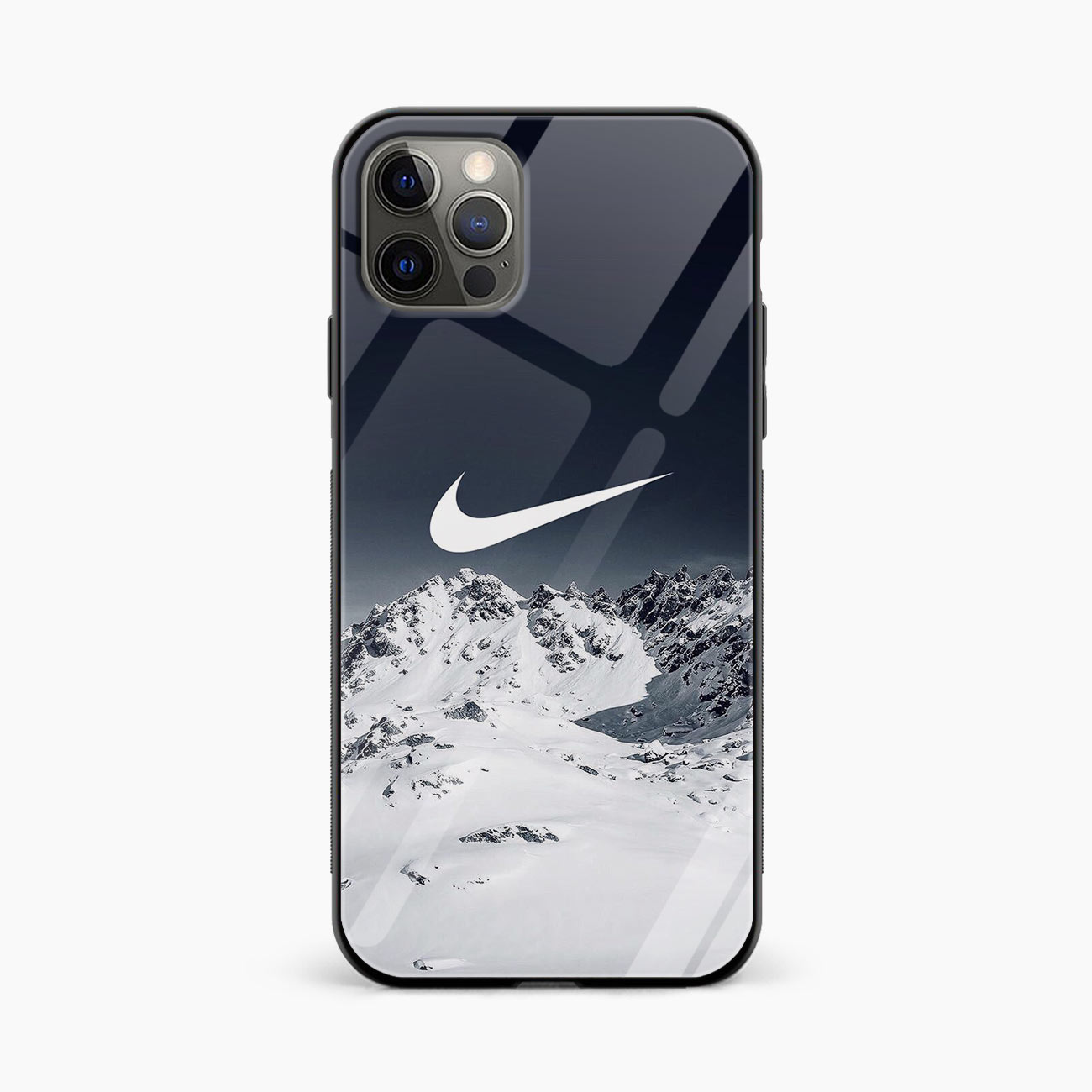 Berouw bemanning Natura Sirphire Nike Mountains Apple iPhone 11 Pro Max Case