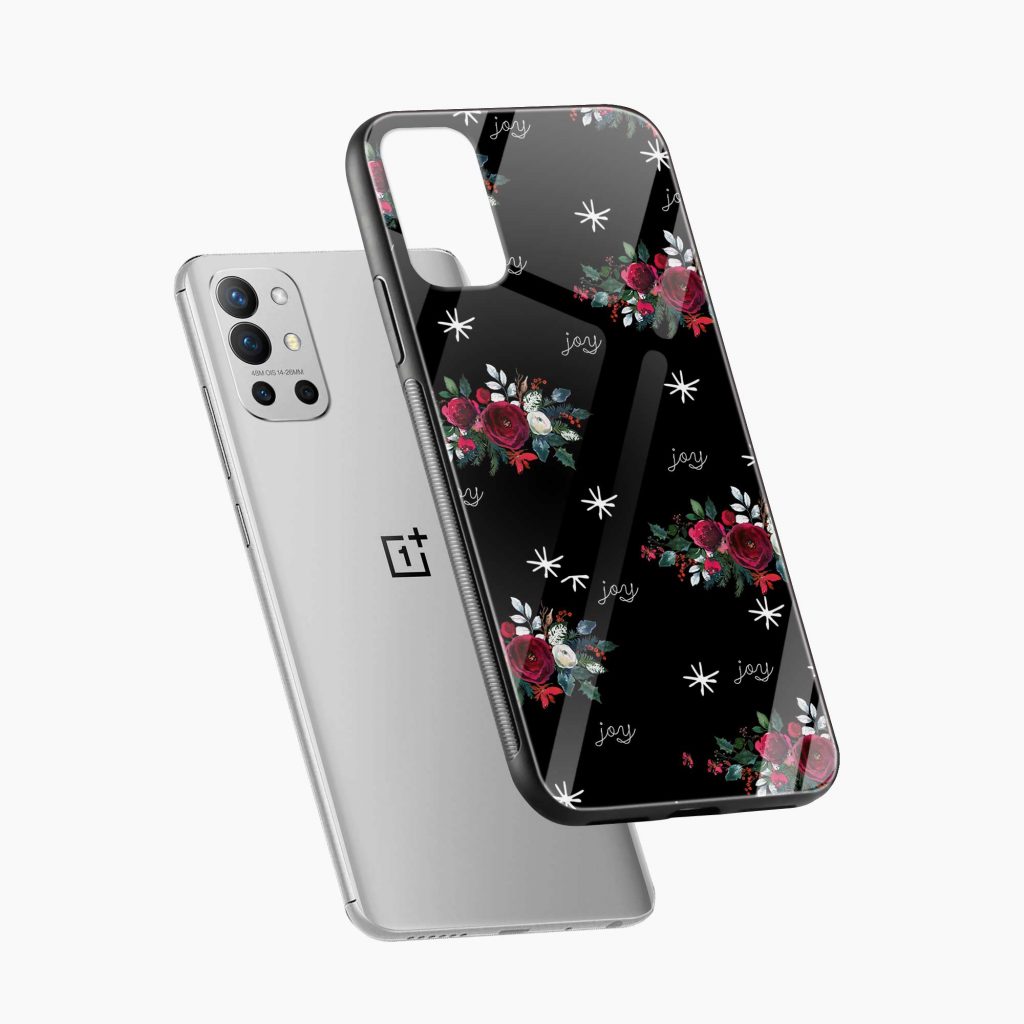 Sirphire Floral Pattern Black Color OnePlus 9r Case