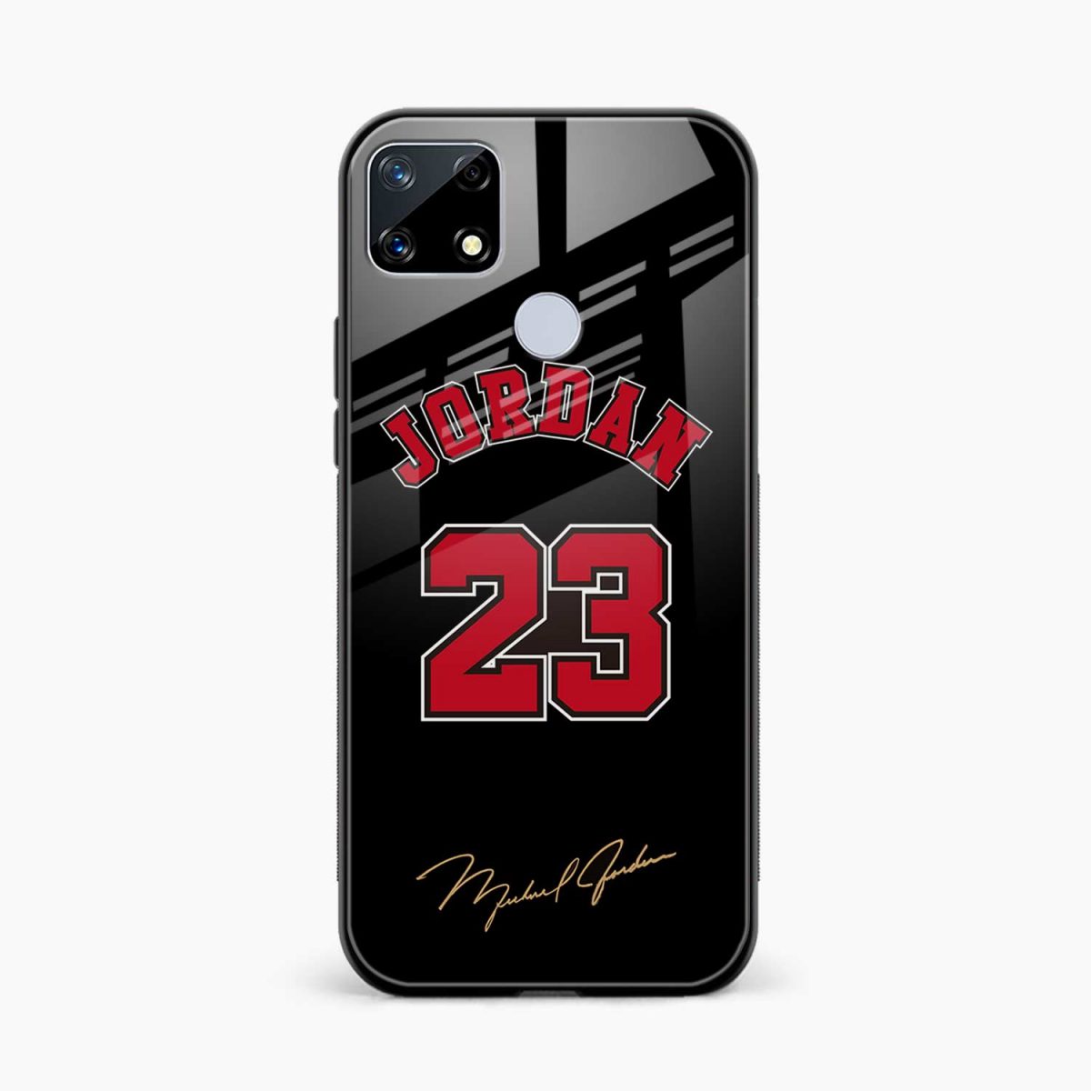 jordan 23 front view realme narzo 20 back cover