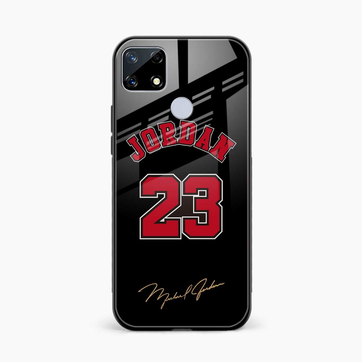 jordan 23 front view realme narzo 20 back cover