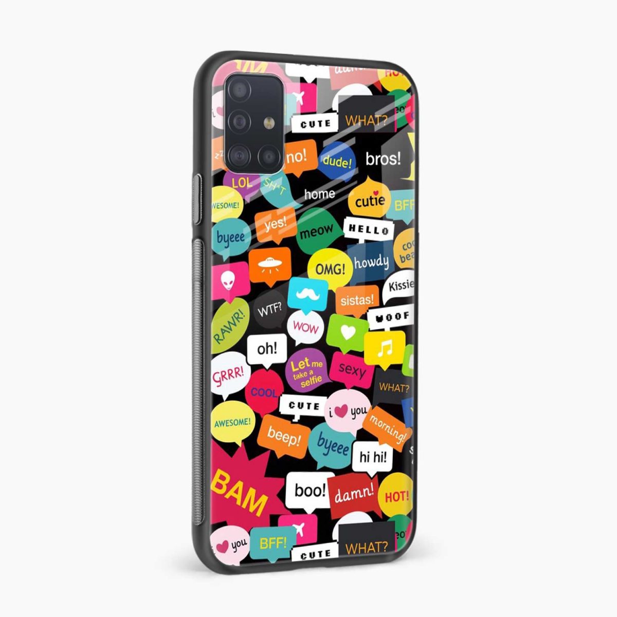 chit chat samsung a51 back cover side view 1