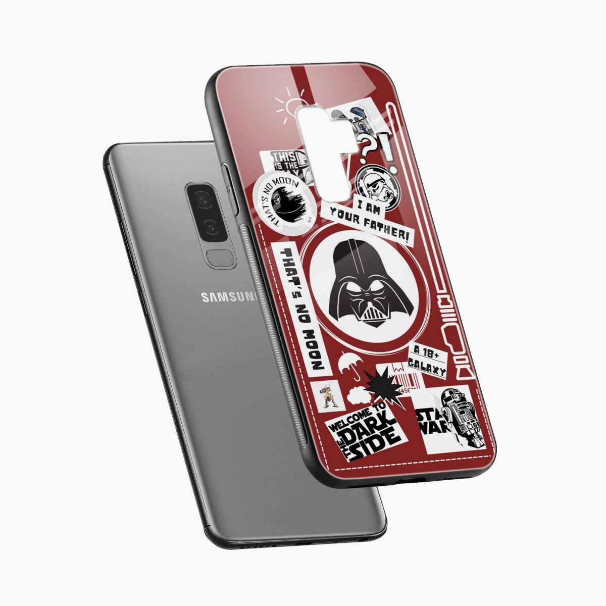 star wars samsung s9 plus back cover diagonal view 1