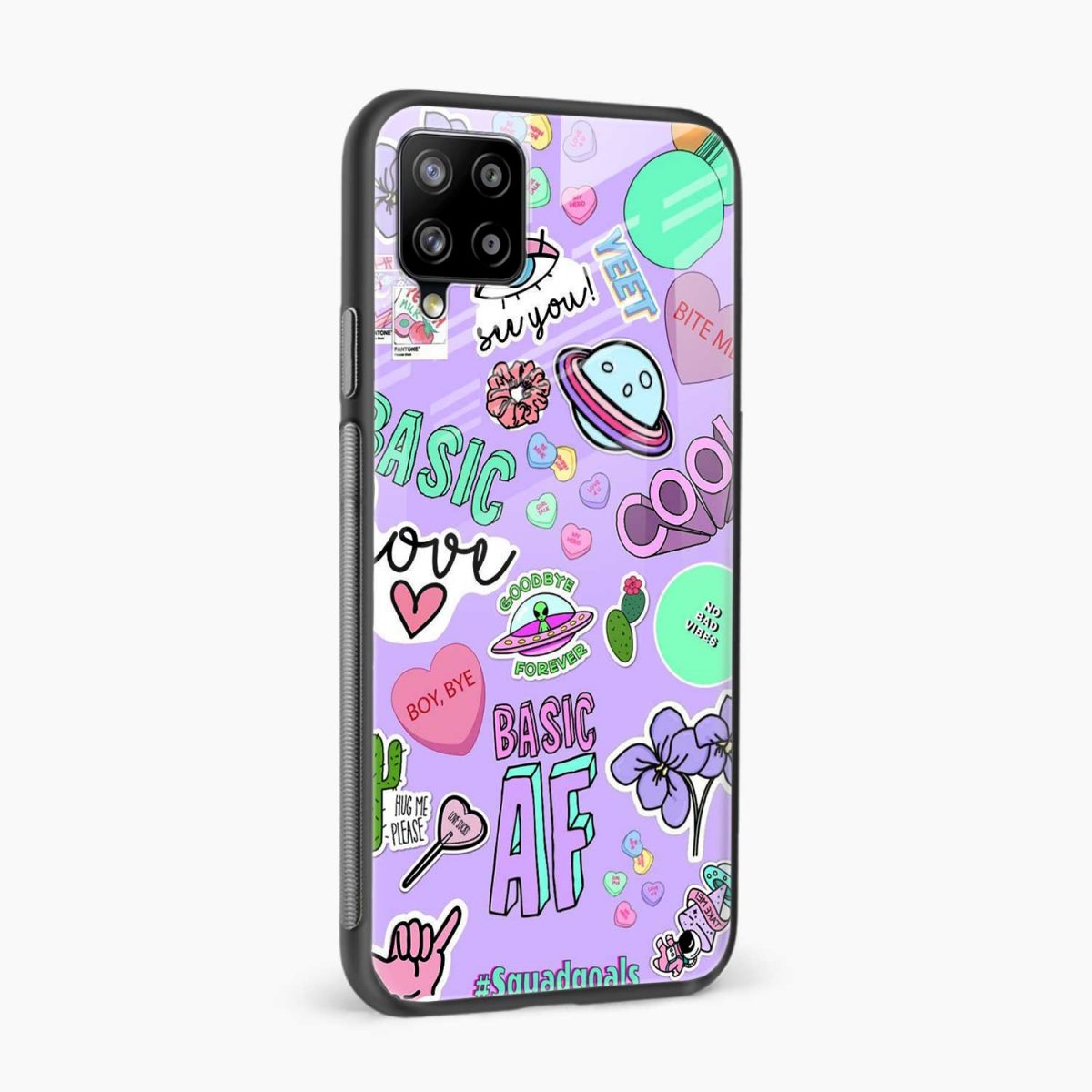 girliyapa samsung a22 4g back cover side view