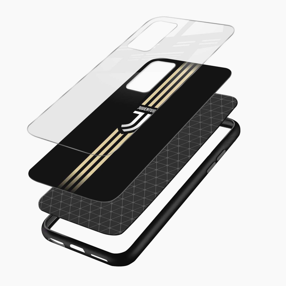 juventus golden strips samsung a32 back cover layers view