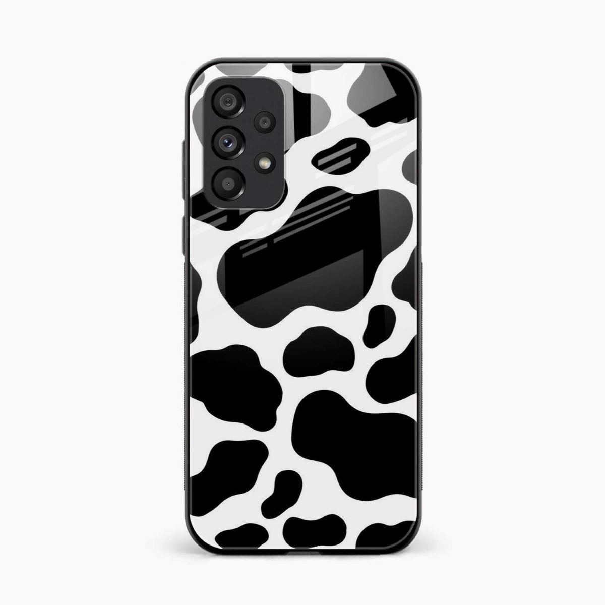 cow print samsung a52s back cover front view