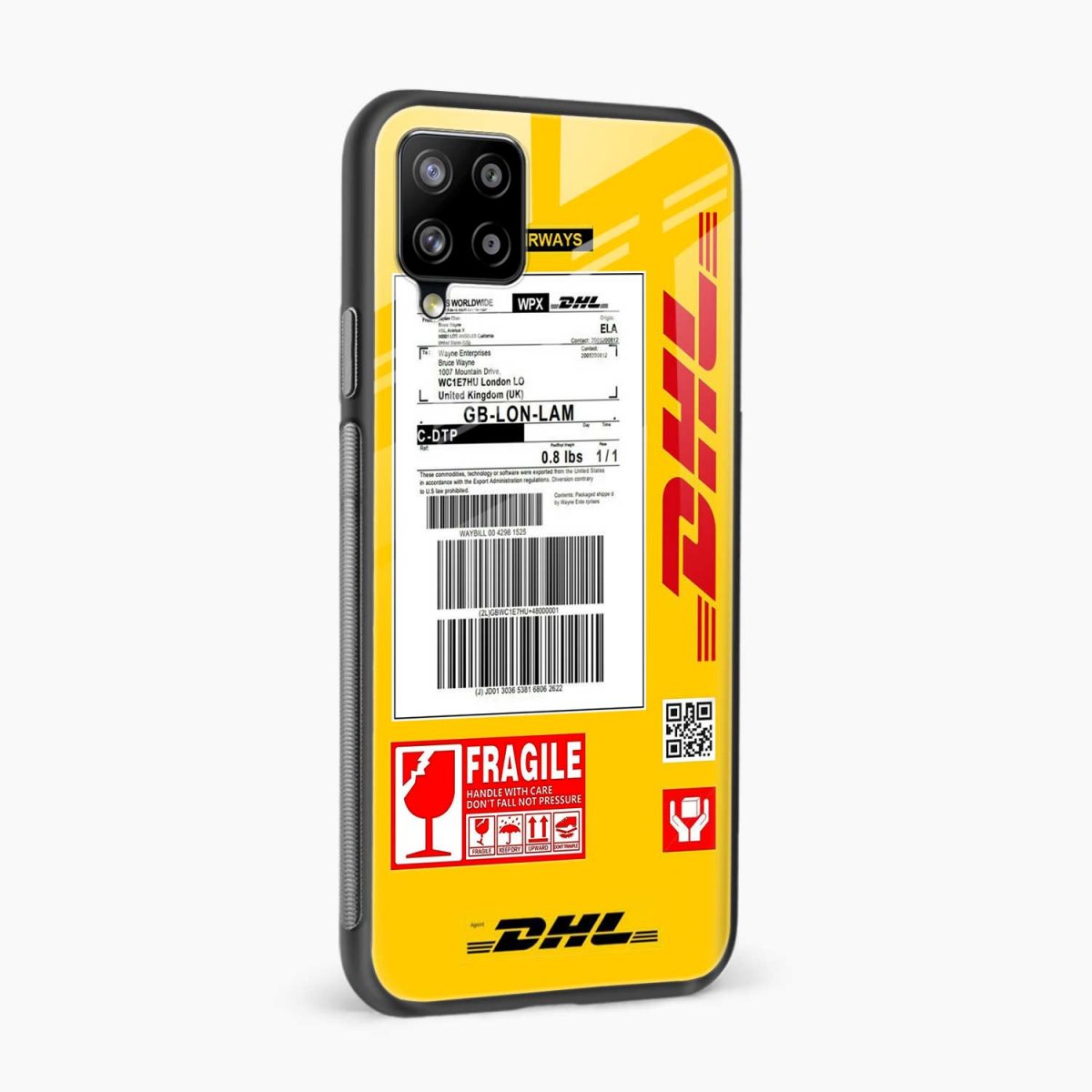 dhl samsung m42 back cover side view