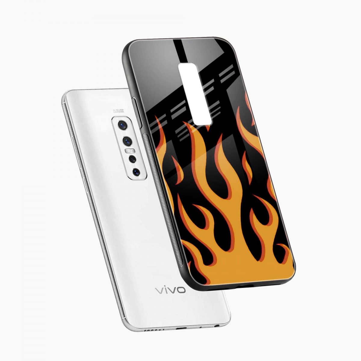 fire vivo v17 pro back cover diagonal view