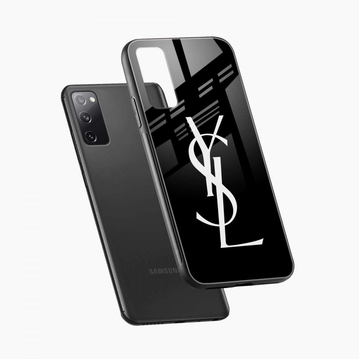 ysl samsung s20 plus back cover diagonal view