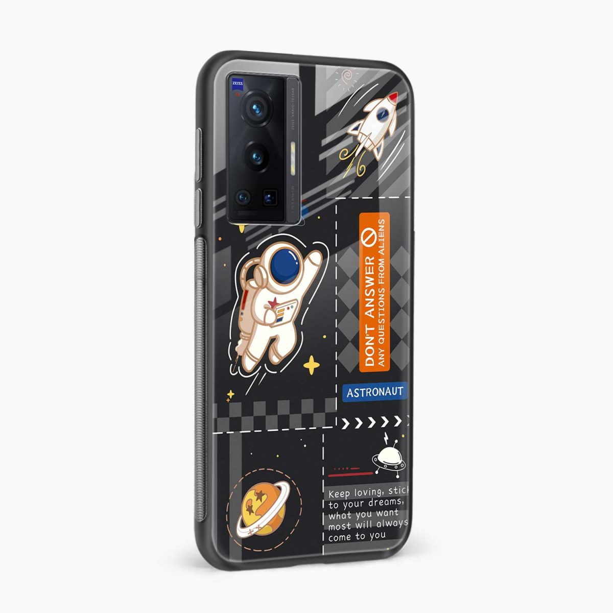 astronaut vivo x70 pro back cover side view