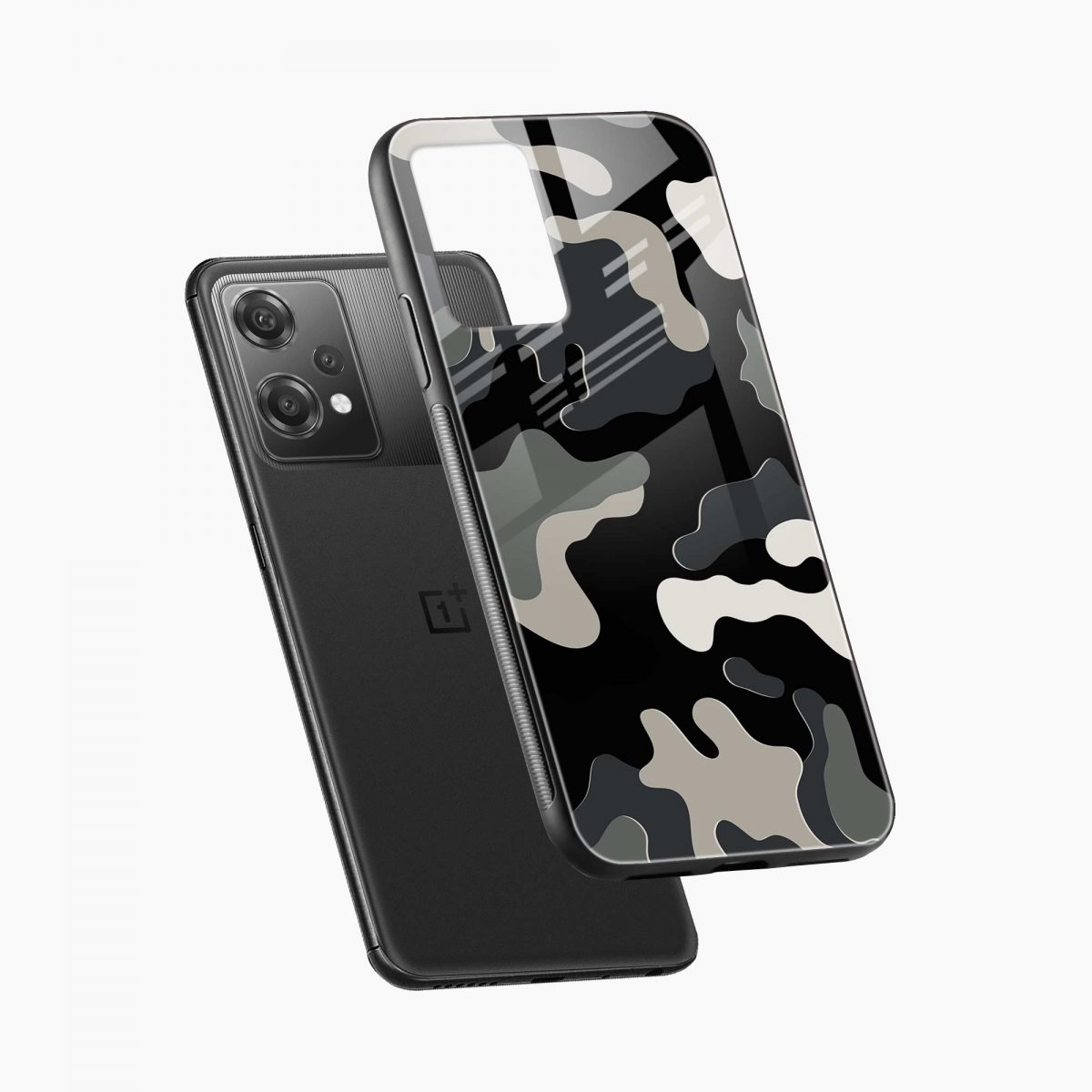 camouflage oneplus nord ce 2 lite back cover diagonal view