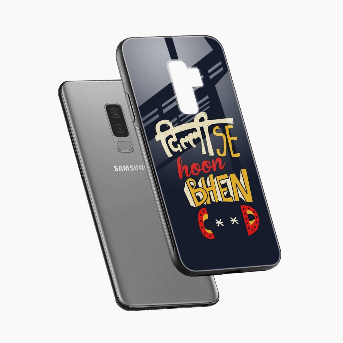 dilli se hun samsung s9 plus back cover diagonal view