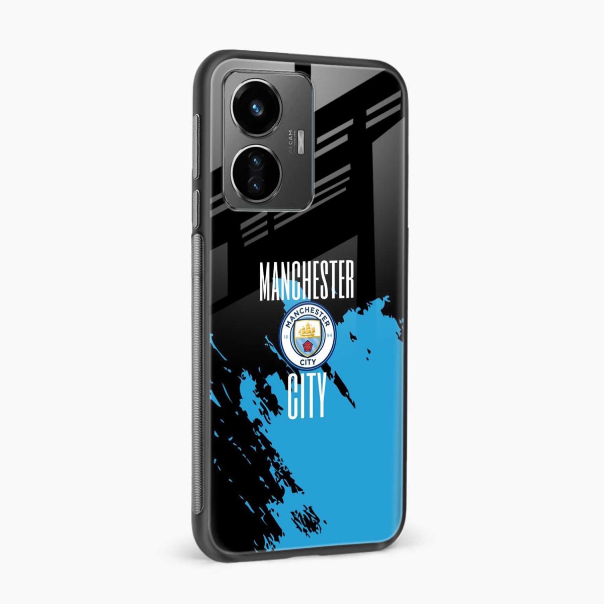 manchester city vivo t1 back cover side view