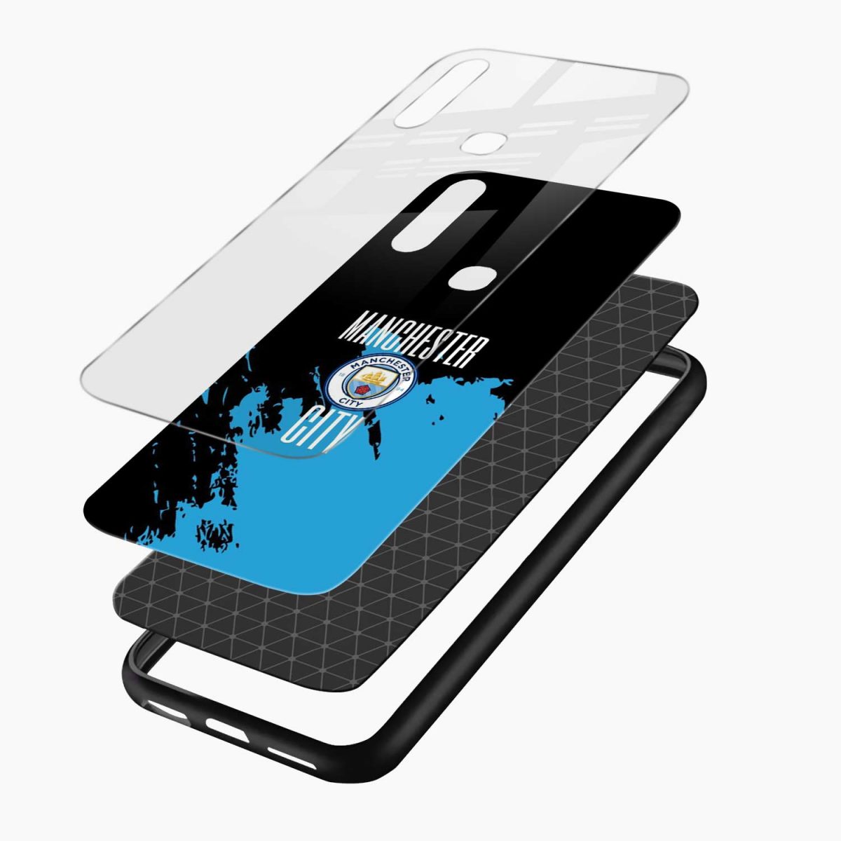 manchester city vivo y19 back cover layers view