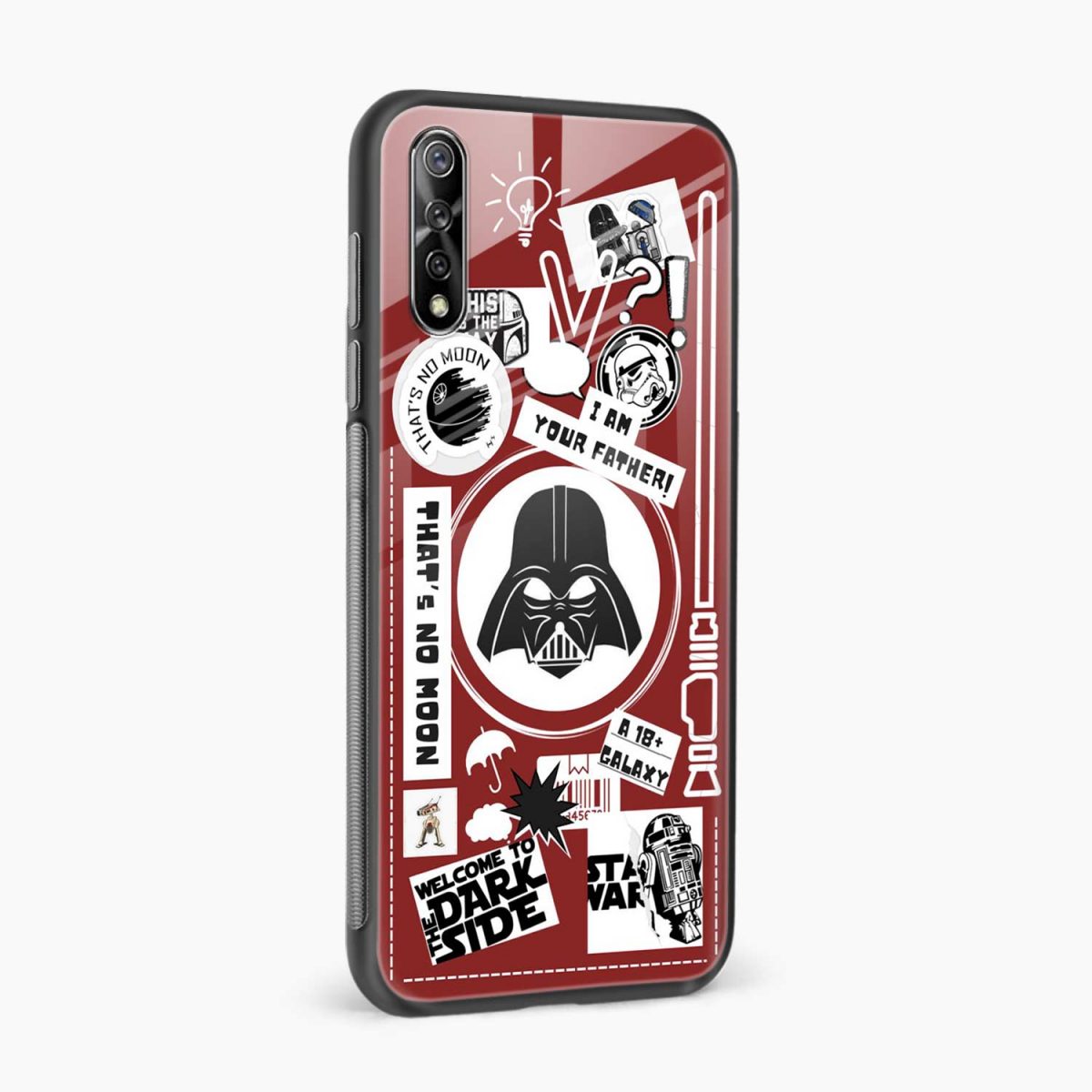 star wars vivo Z1x back cover side view