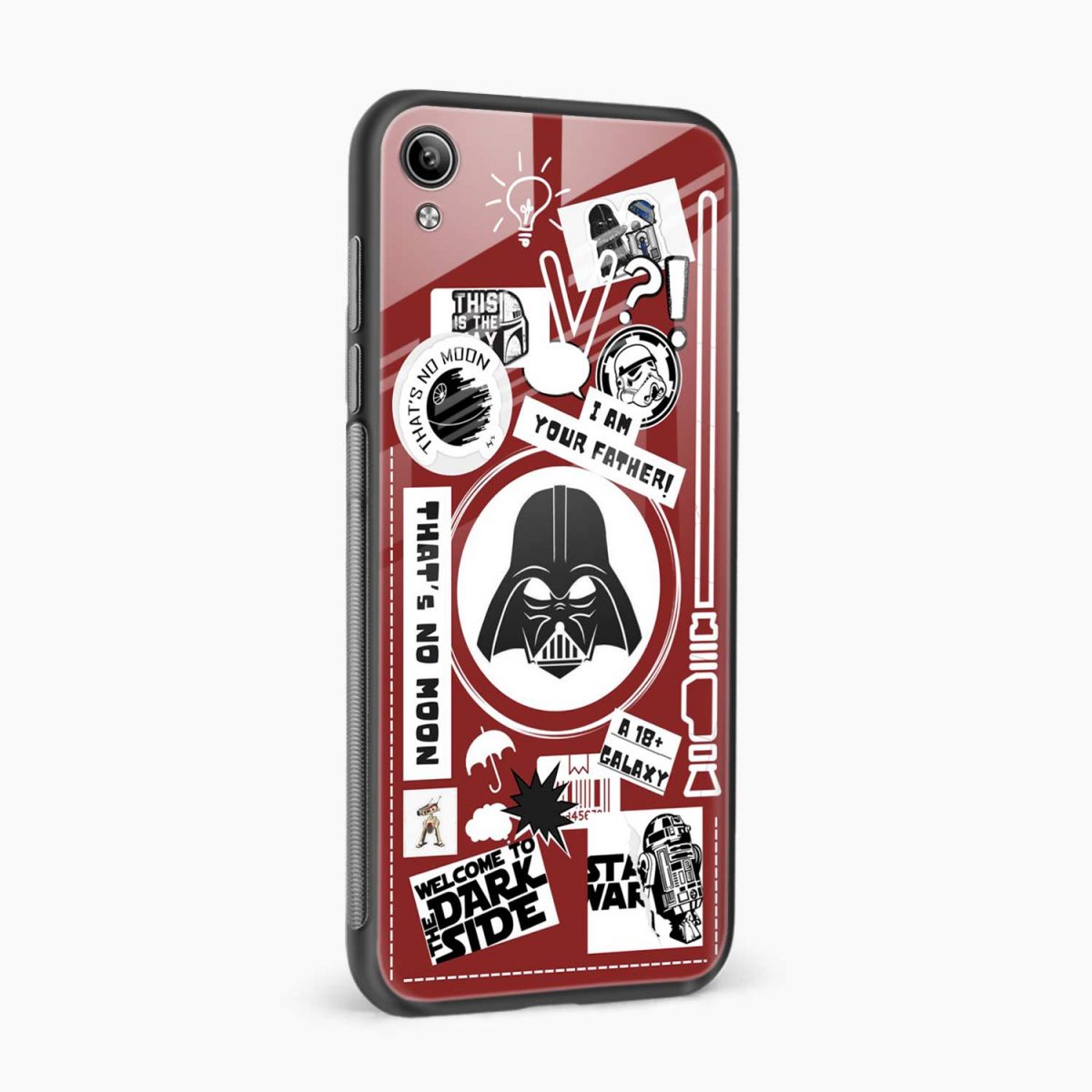 star wars vivo y91i back cover side view