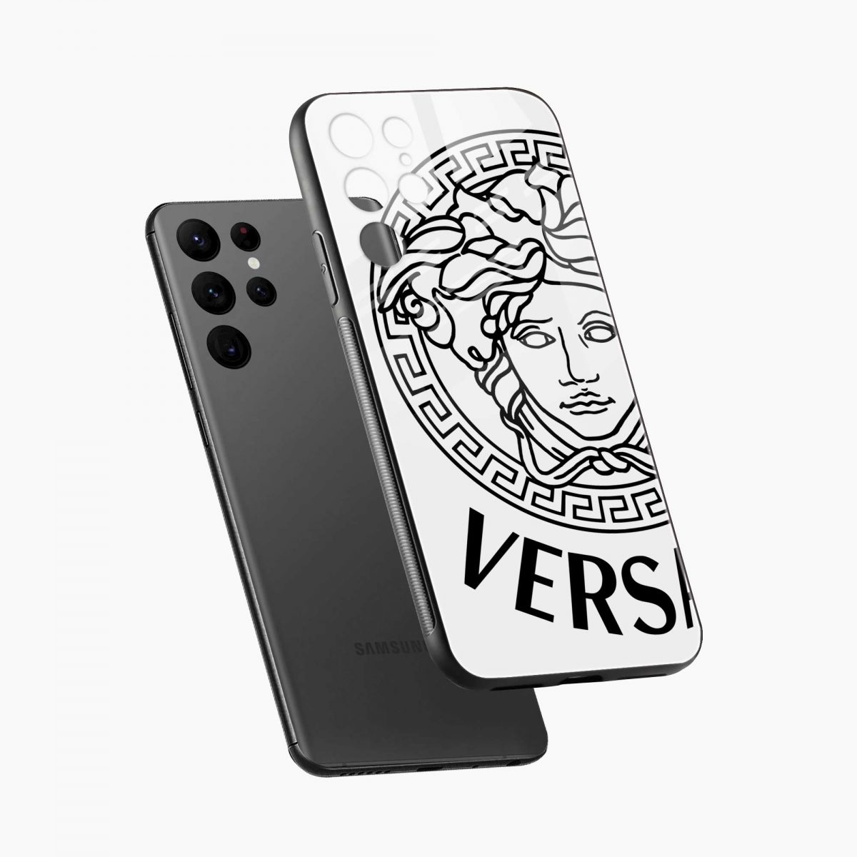 versace samsung s23 ultra back cover diagonal view