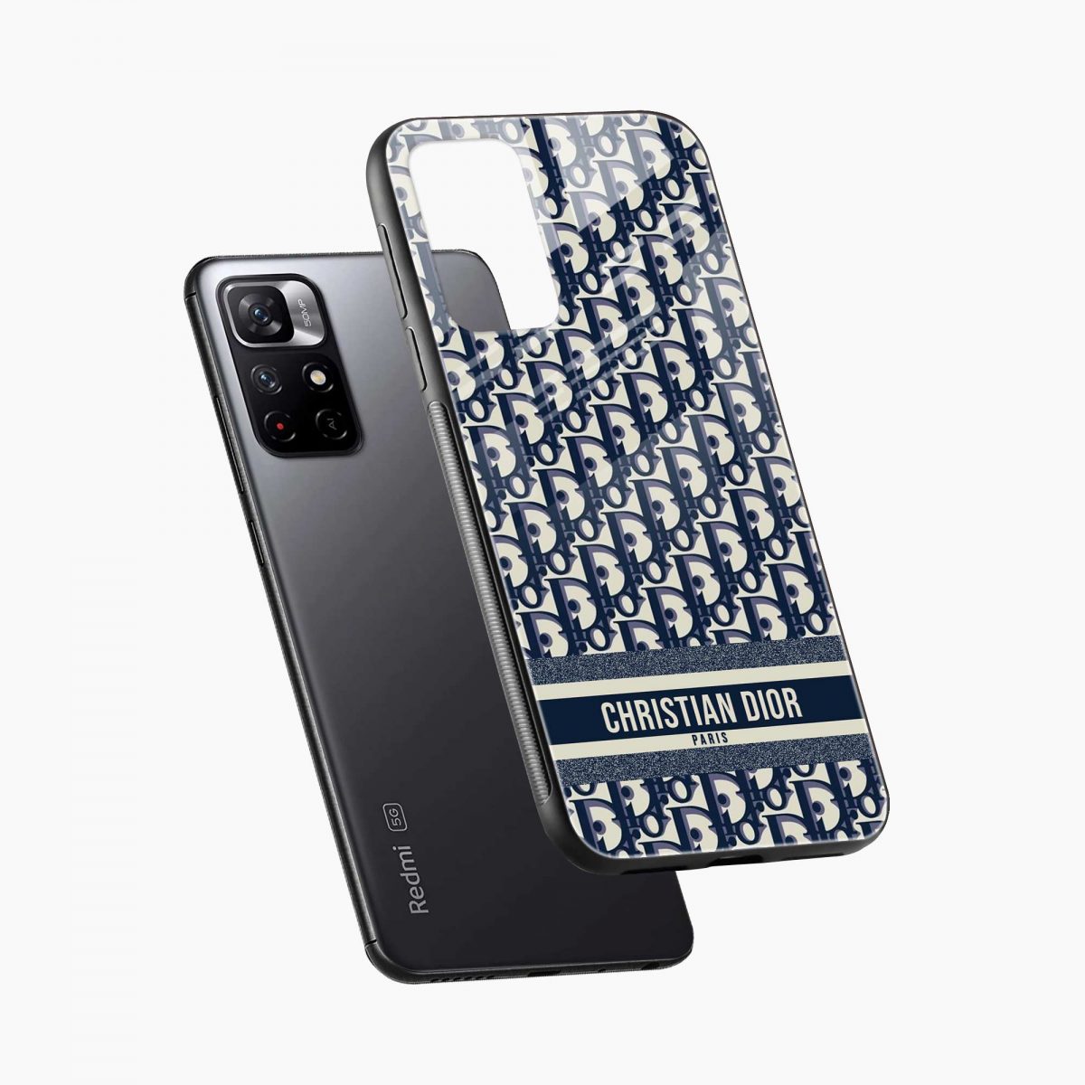 christian dior redmi note 11s 5g back cover diagonal view