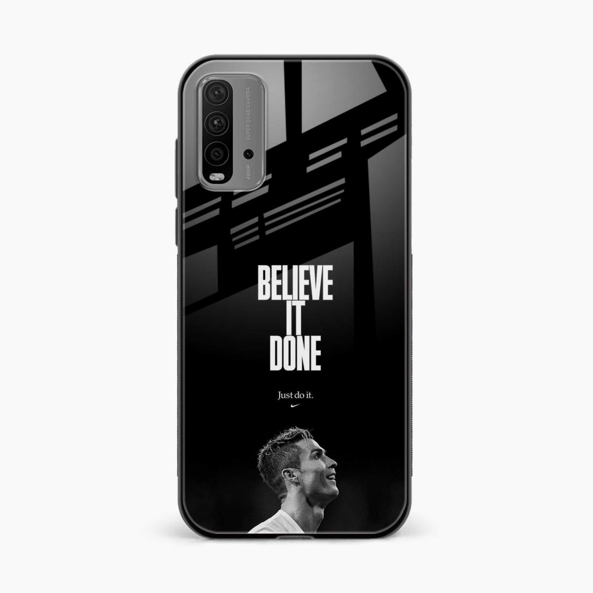 cristiano ronaldo redmi 9 power back cover front view