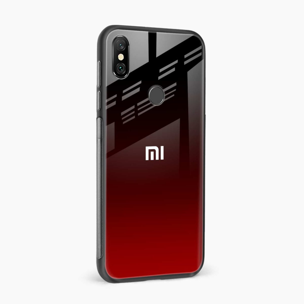 red wine redmi 6 pro back cover side view