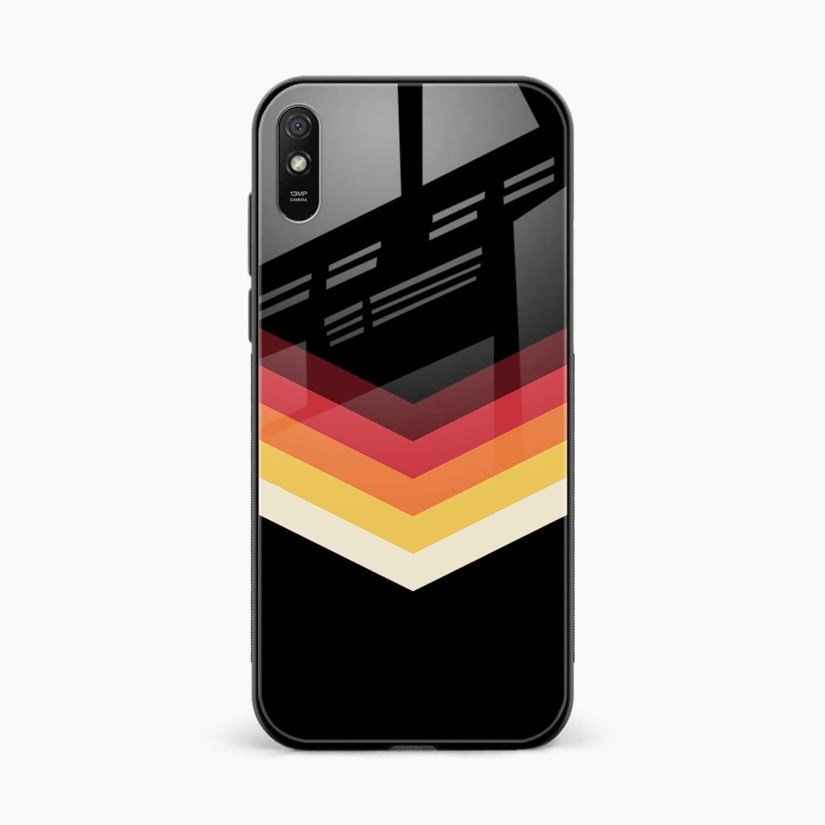 rewind strips pattern redmi 9A back cover front view