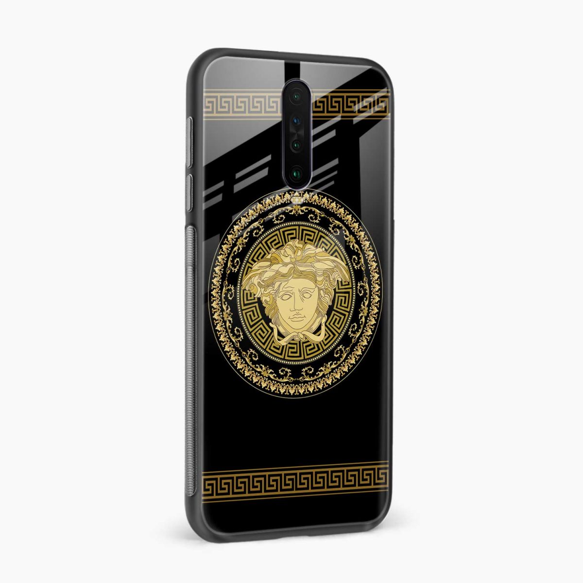 versace golden redmi k30i back cover side view