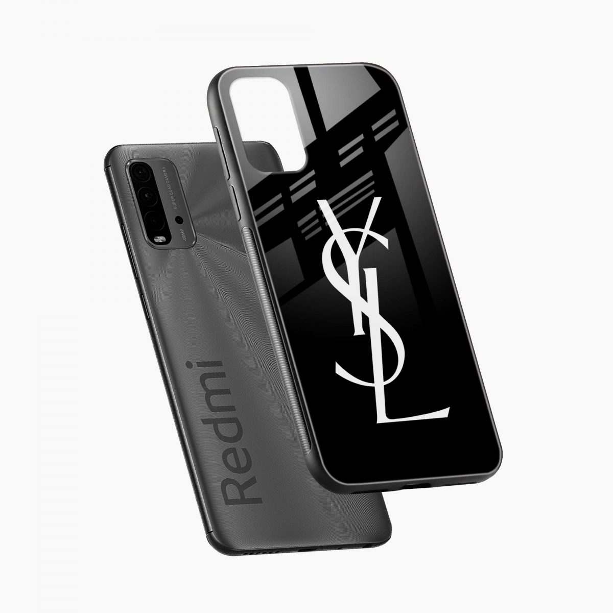 ysl redmi 9 power back cover diagonal view