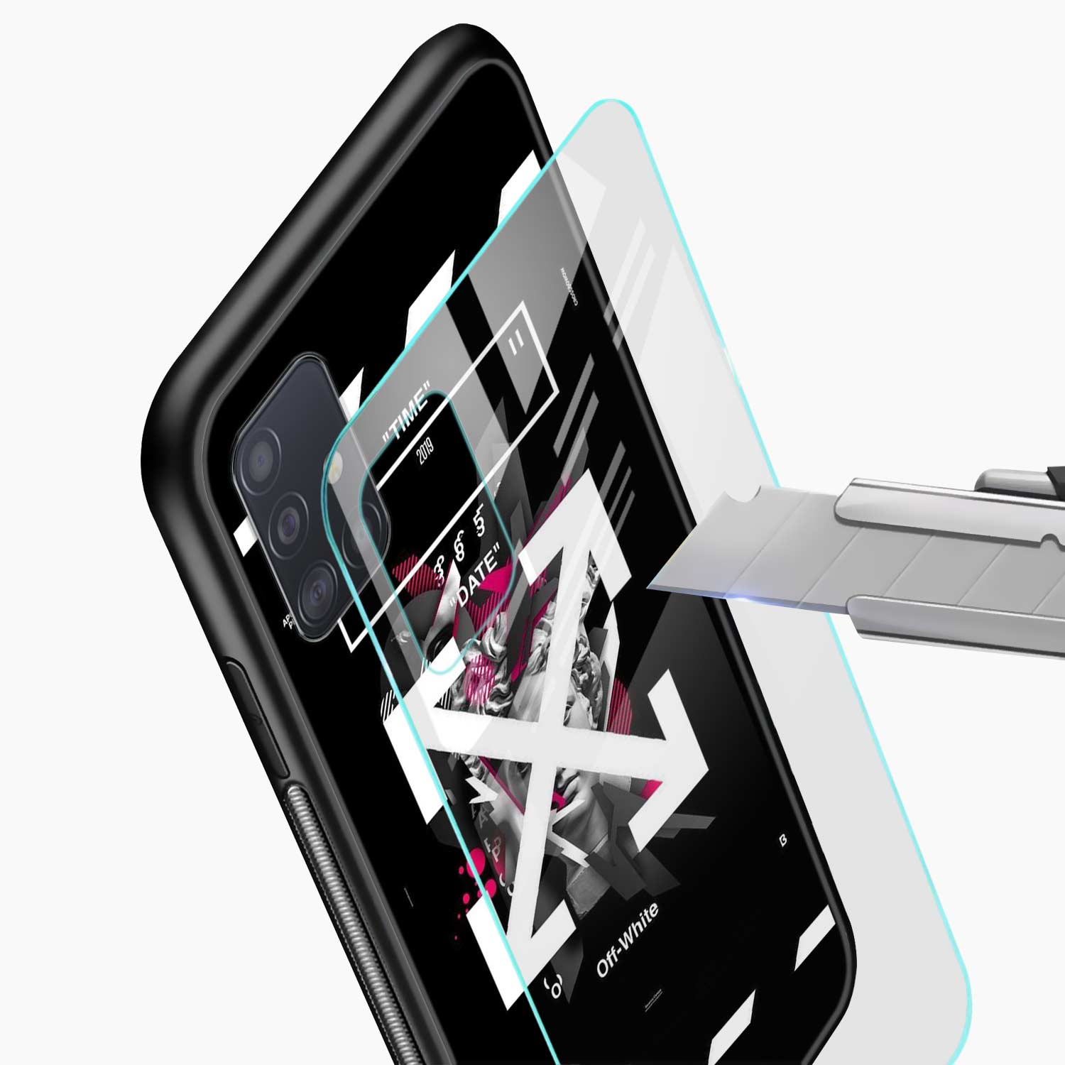 Galaxy M31 M31s Back Glass Phone Samsung M31s Back Cover