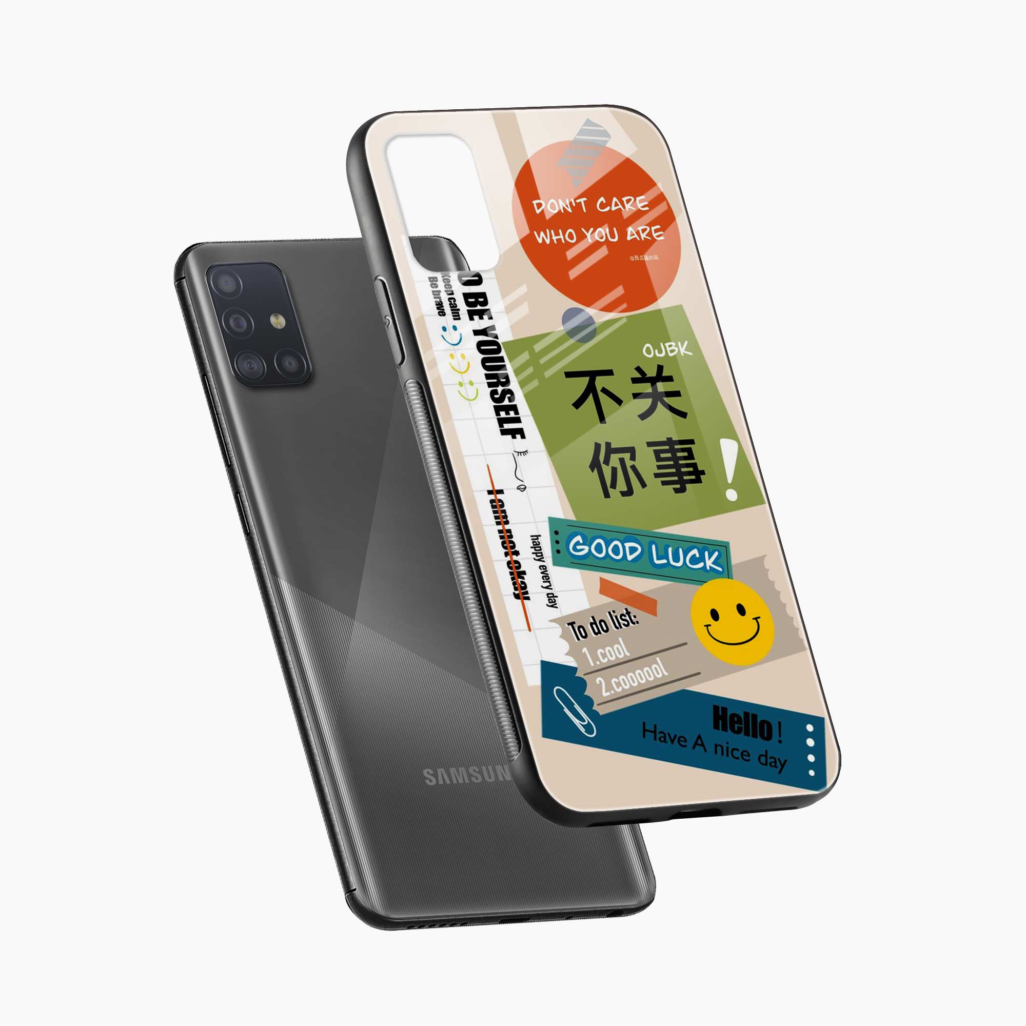 Price A51 View Cover Mirror Samsung A51 Glass Back Cover Silver - Main Image