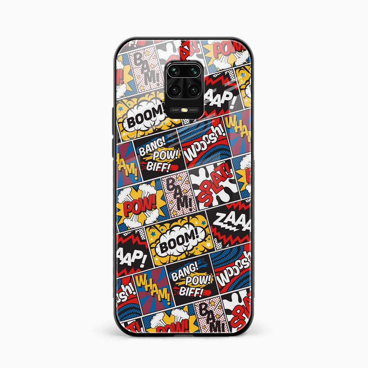 Card Holder Poco M2 Pro Smoke Cover Phone Case Flip Cover Poco M2