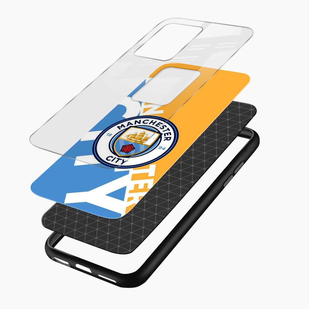 manchester city club samsung s20 ultra back cover layers view