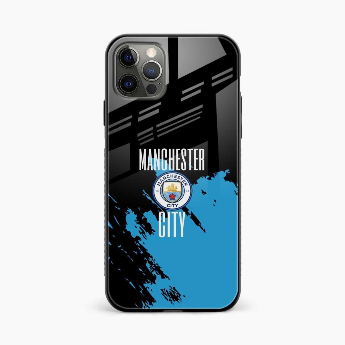 manchester city iphone 14 pro back cover front view