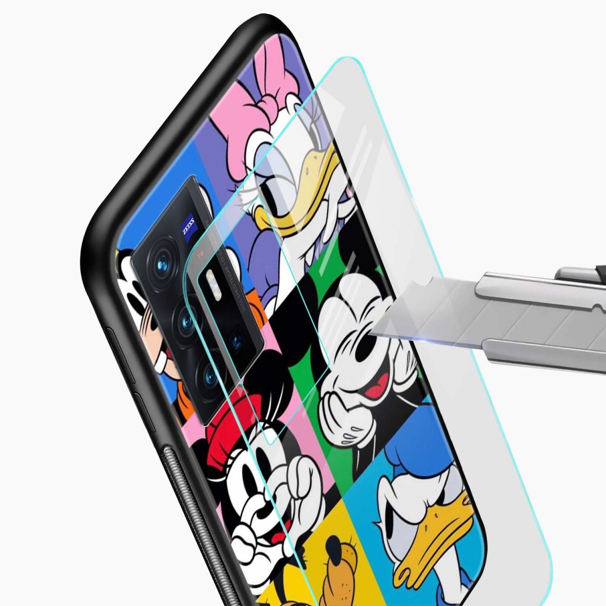 disneyland vivo x70 pro plus back cover glass view