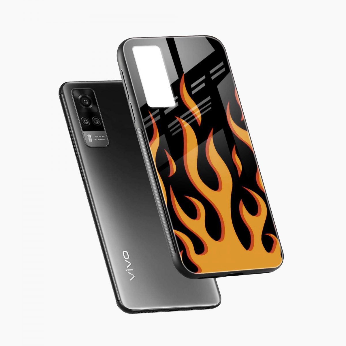 fire vivo y51a back cover diagonal view