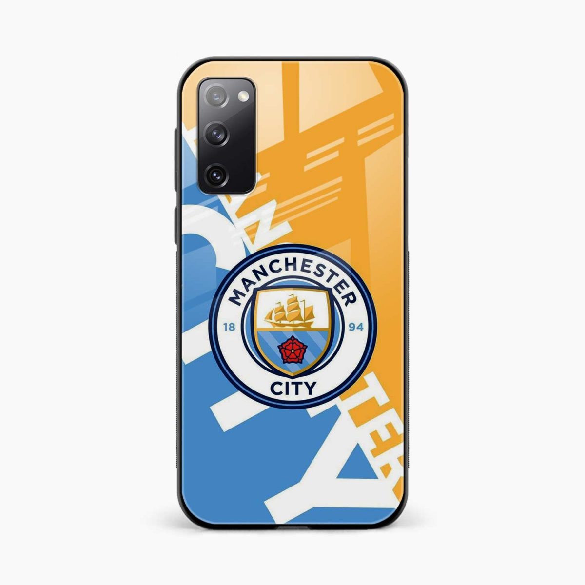 manchester city club samsung s20 back cover front view