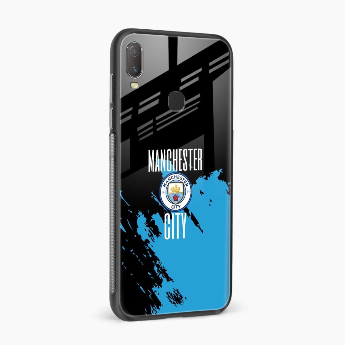 manchester city vivo y12i back cover side view