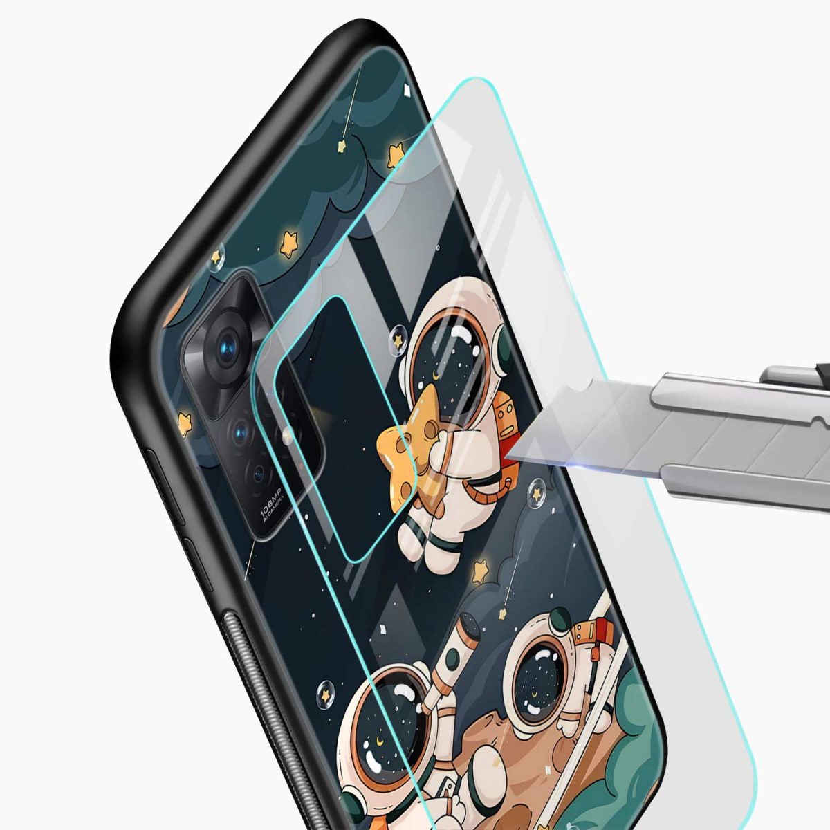 space redmi note 11s back cover glass view